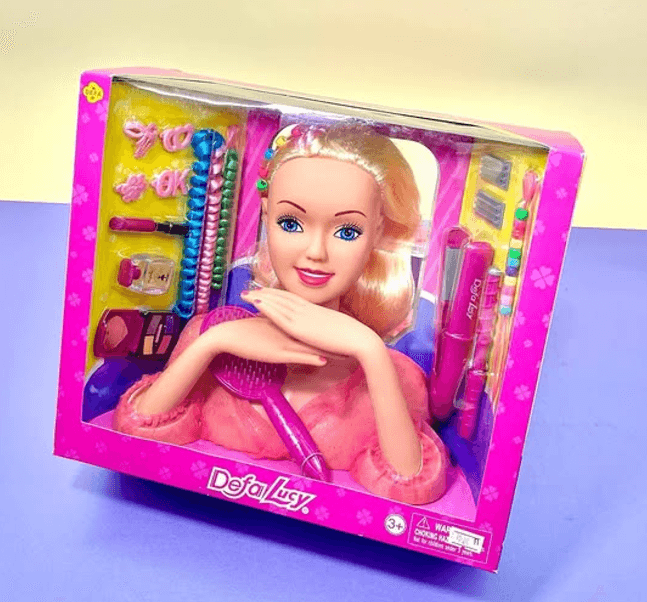 Кукла Defa Lucy голова манекен для причесок