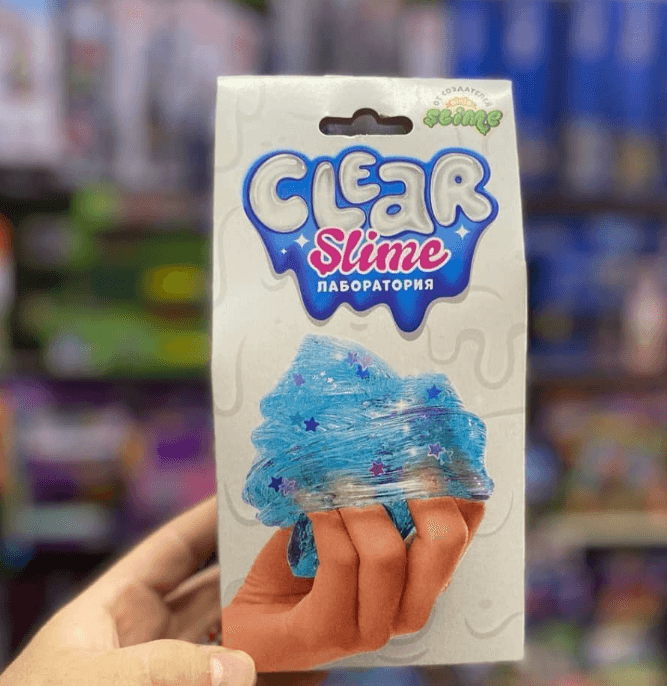 Набор для создания слайма Slime «Slime лаборатория. Clear»