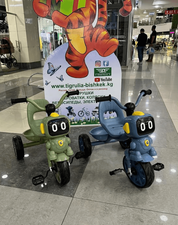 Трехколёсный велосипед для детей