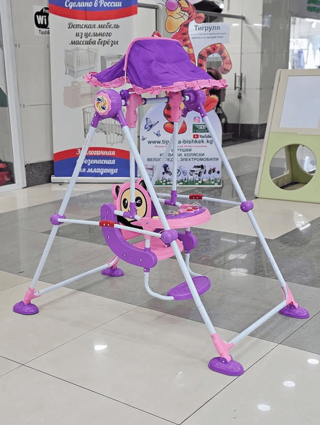 Детские качели для девочки до 25 кг