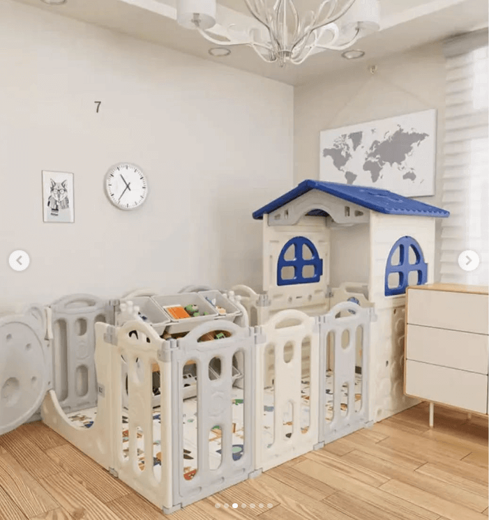 Детский игровой комплекс Домик с двориком