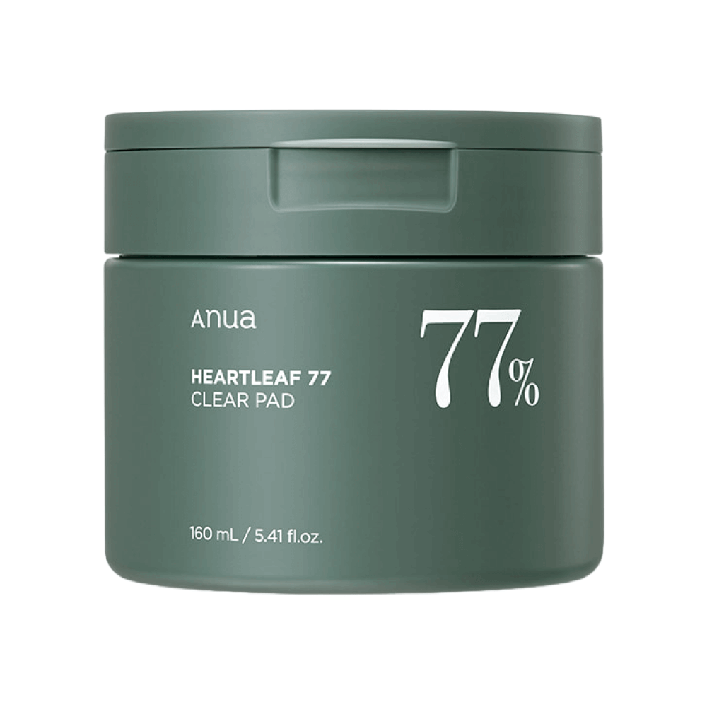 Отшелушивающие пэды с хауттюйнией и PHA-кислотой Anua Heartleaf 77% Clear Pad