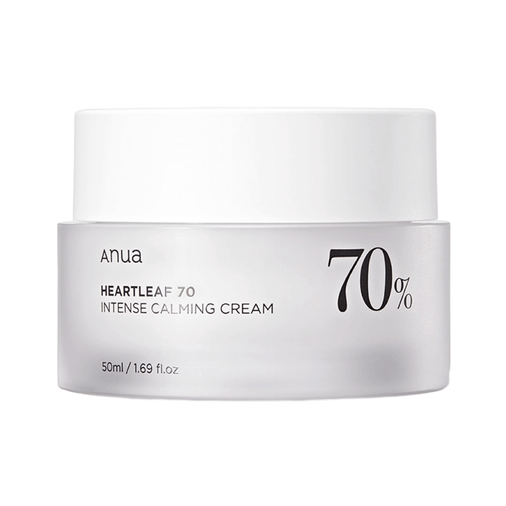 Интенсивный барьерный крем на основе хауттюйнии Anua Heartleaf 70% Intense Calming Cream