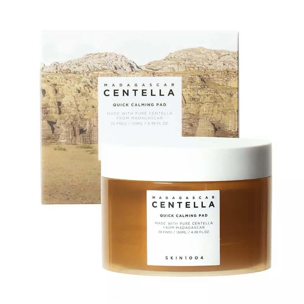 Успокаивающие пэды с центеллой SKIN1004 Madagascar Centella Quick Calming Pad