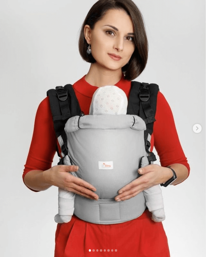 Эрго-рюкзак Di sling Adapted Oniks серый