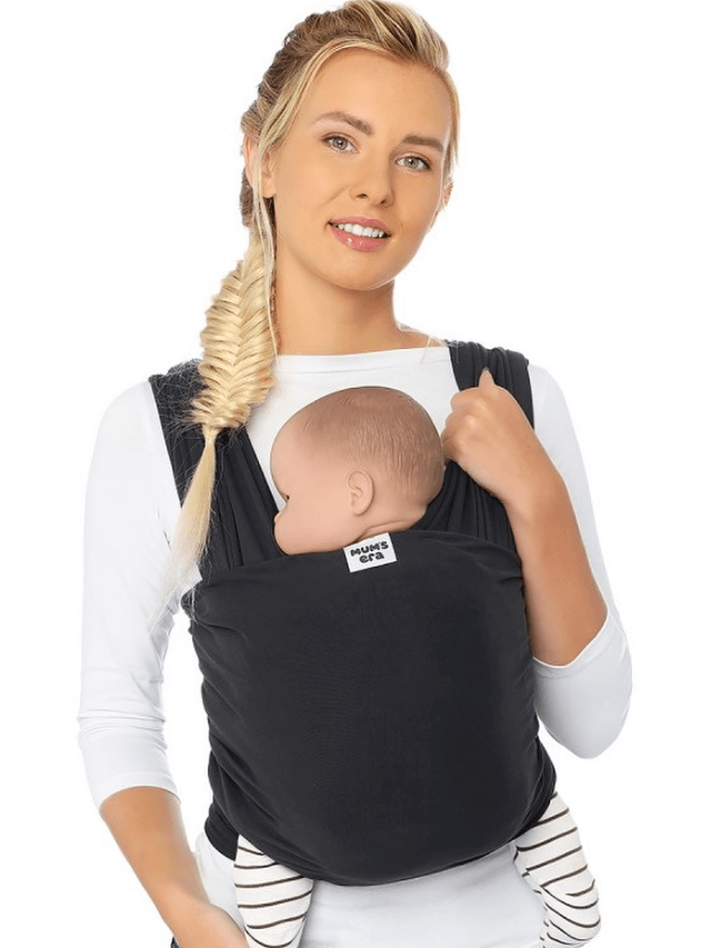 Слинг-шарф трикотажный Mum’s era темно-серый