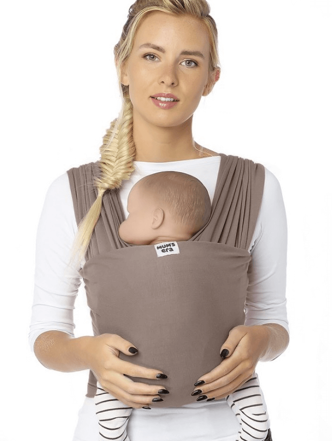 Слинг-шарф трикотажный Mum’s era цвет кофейный