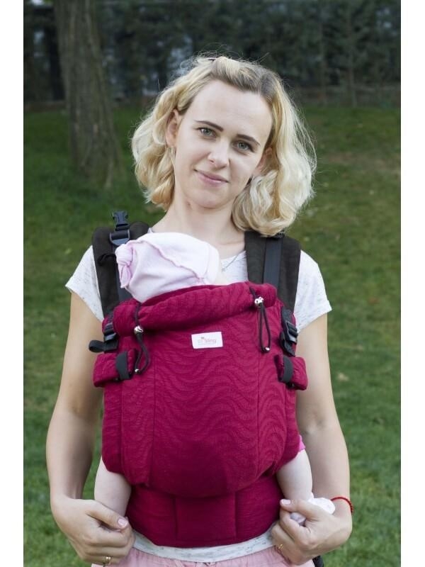 Эрго-рюкзак Di sling Adapted малиновый