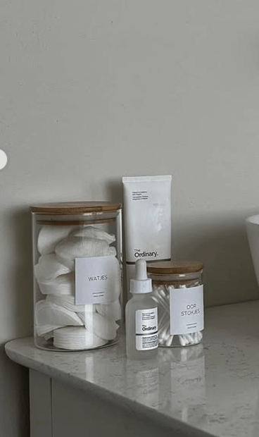 Стеклянные баночки с бамбуковой крышкой для сыпучих 700мл