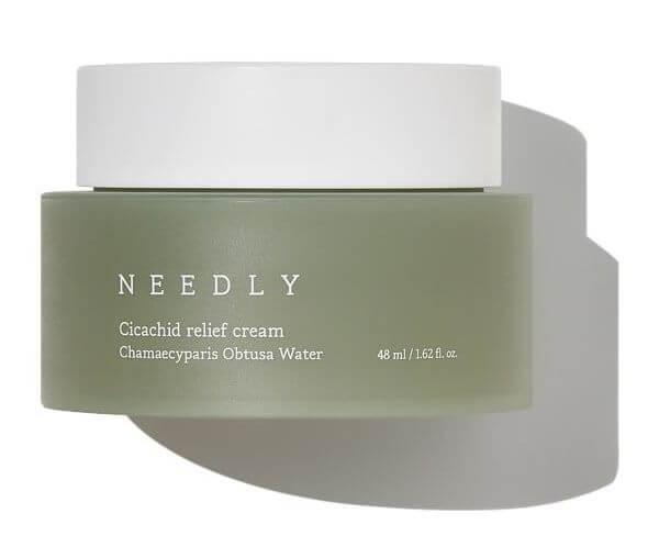 Needly Cicachid relief cream Успокаивающий крем с центеллой, 48мл