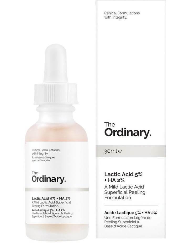 The Ordinary - Lactic Acid 5% + HA Пилинг с 5% молочной и гиалуроновой кислотой, 30мл