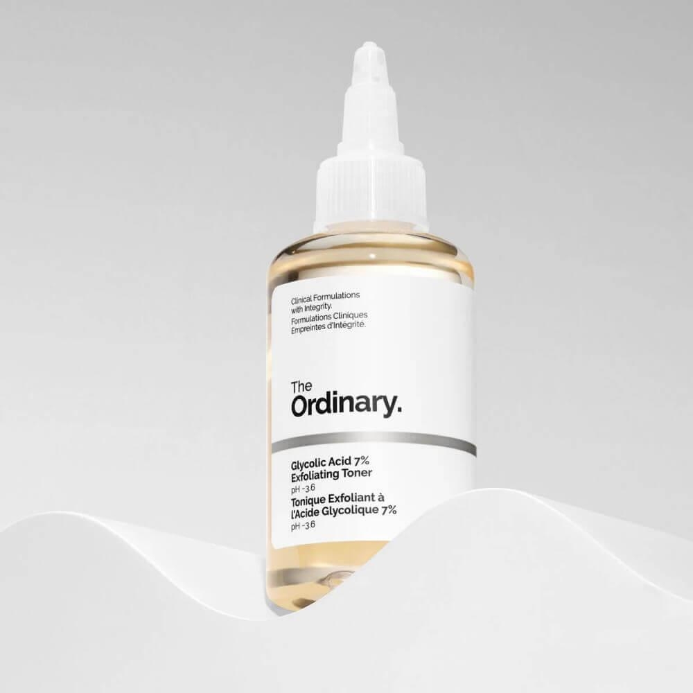 Веганский пилинг-тоник с 7% гликолевой кислоты The Ordinary Glycolic Acid 7% Exfoliating Toner