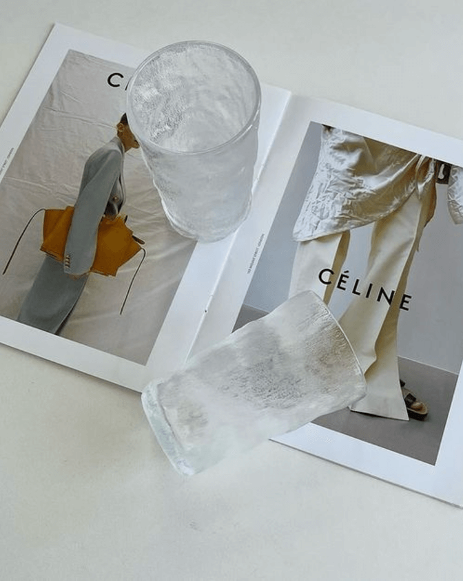 Стаканы "Льдинка" стеклянные 280мл 6 шт