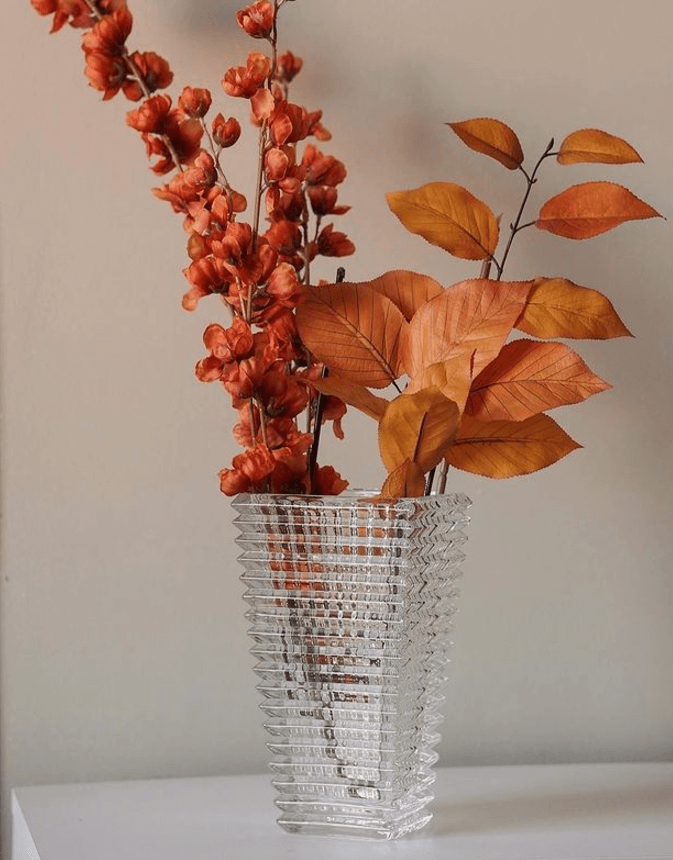 Ваза “Баккарат” стеклянная 23см