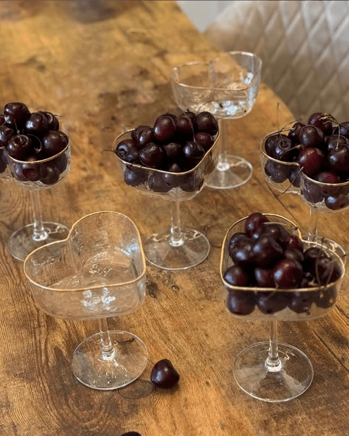 Креманки сердечки 6шт