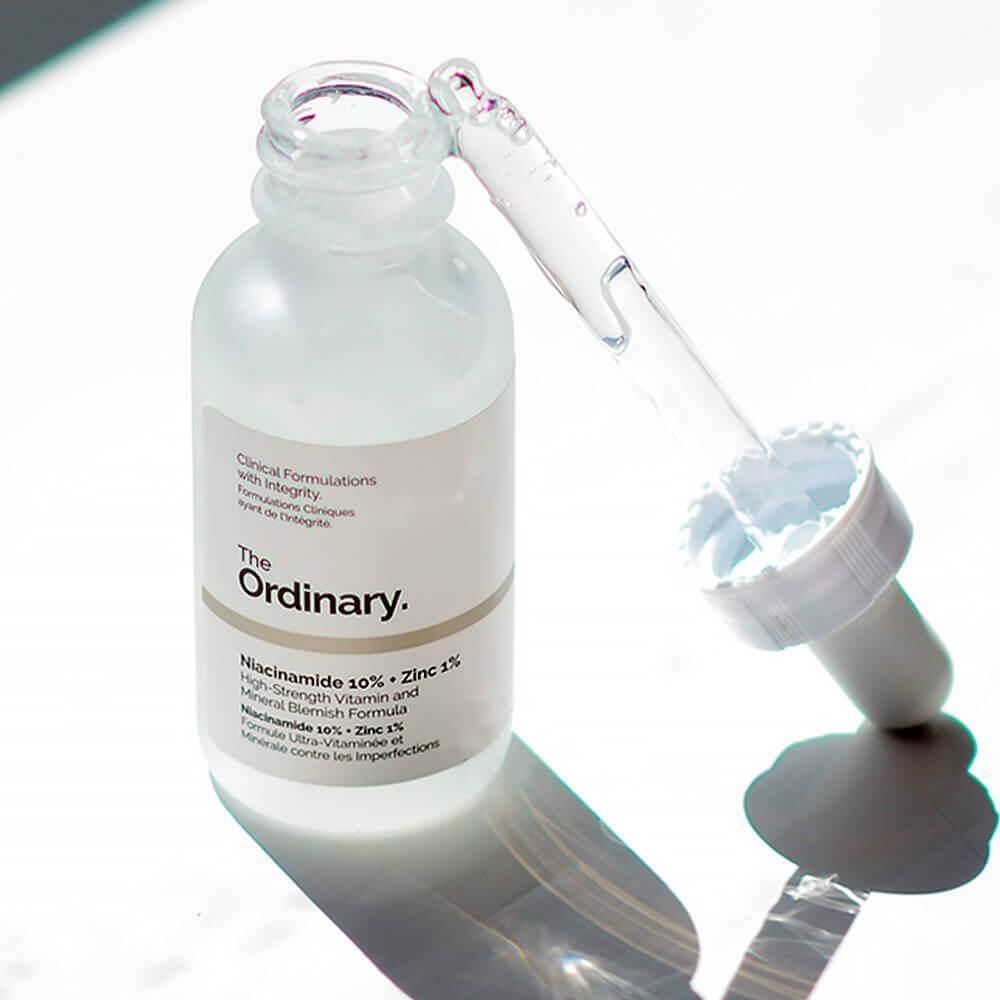 Сыворотка для проблемной кожи с 10% ниацинамида и цинком The Ordinary Niacinamide 10% + Zinc 1% 30 ml