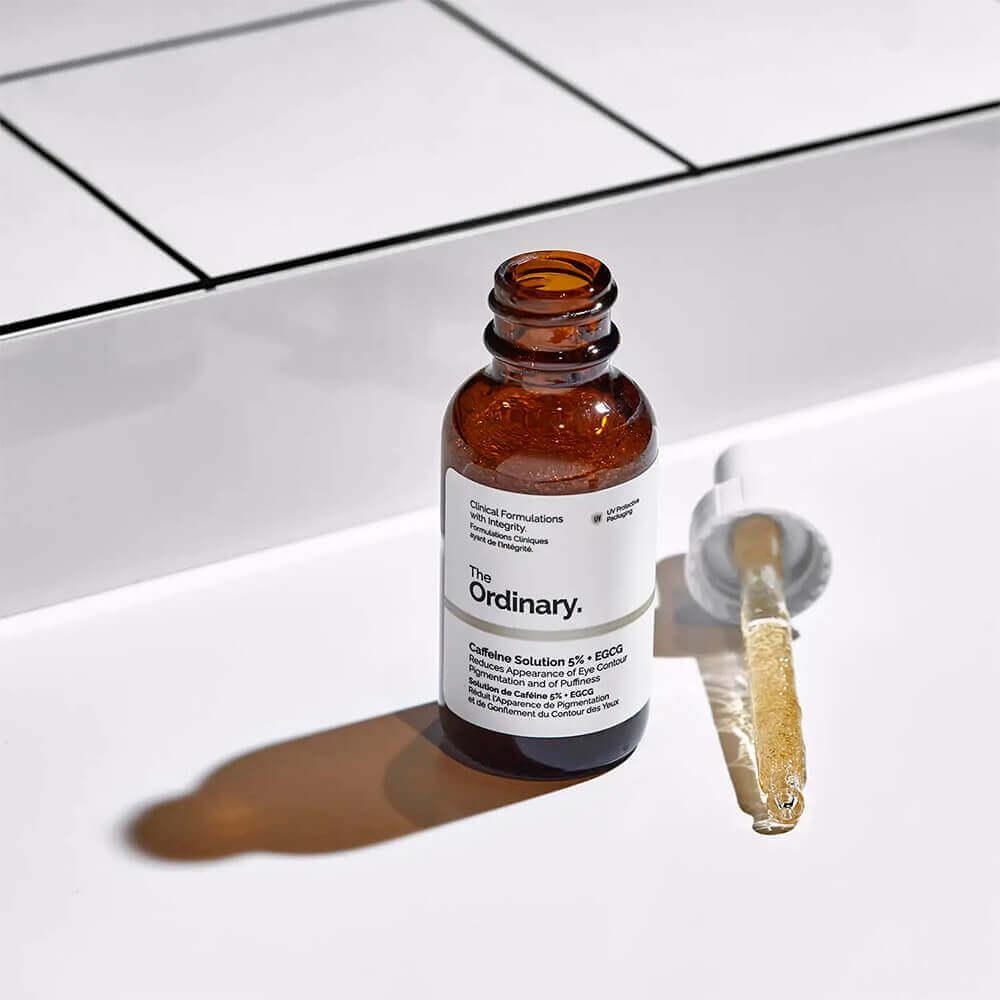 The Ordinary Caffeine Solution 5% + EGCG Сыворотка для ухода за кожей вокруг глаз, 30мл