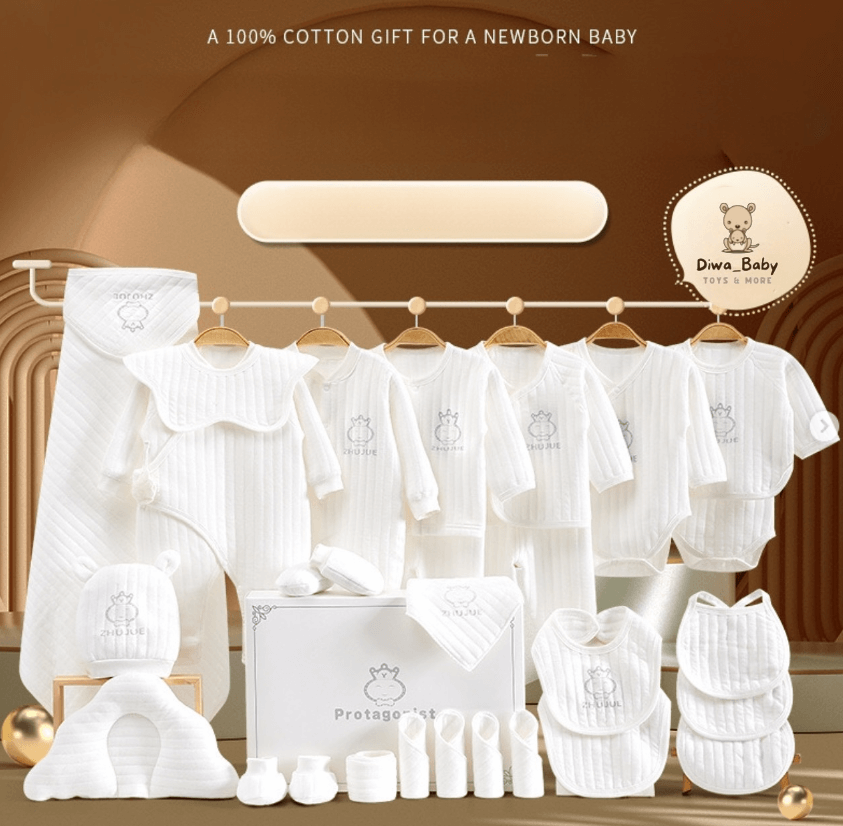 Чемодан с набором для новорожденного + подарок