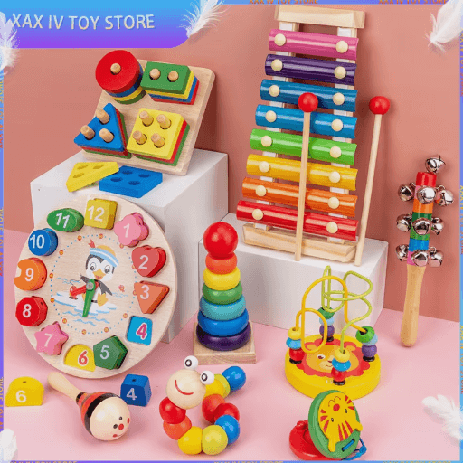 Игрушки Монтессори 8в1