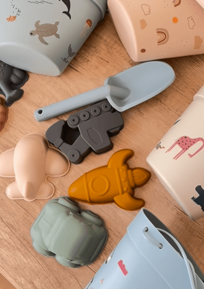 Набор для песочницы ведро+4 формы