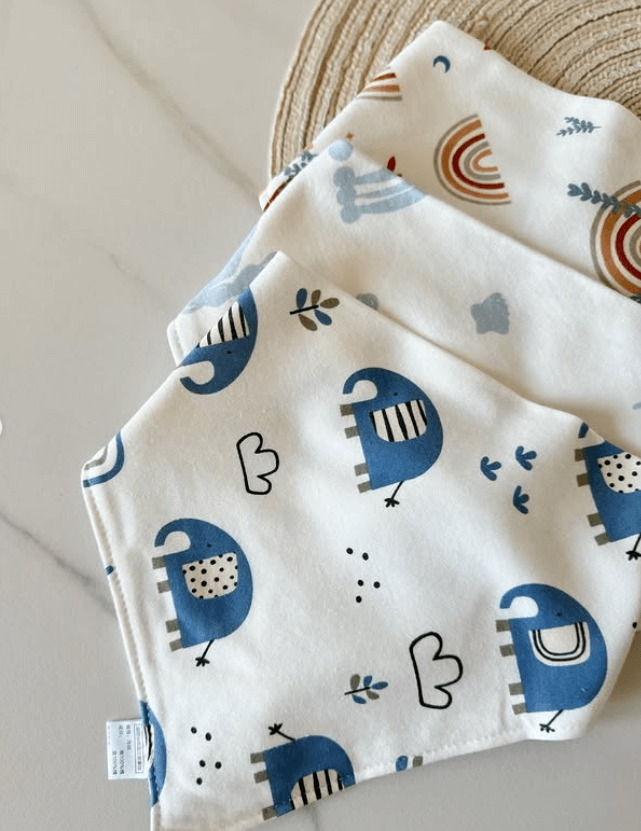 Слюнявчик для малышей хлопок