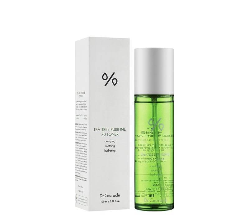 « Вернуться назад Dr.Ceuracle Tea Tree Purifine Toner Тонер для проблемной кожи, 100мл