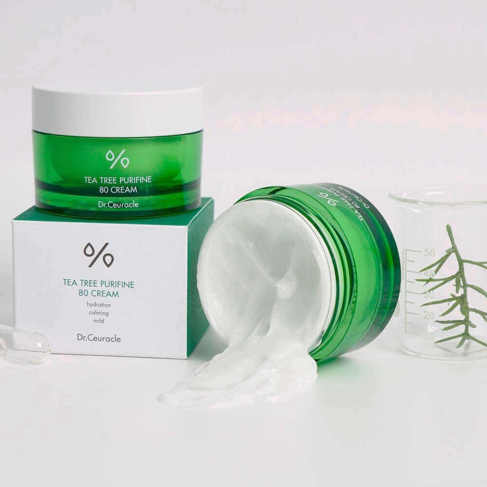 Крем для проблемной кожи с 85% чайного дерева Dr.Ceuracle Tea Tree Purifine Cream 50мл