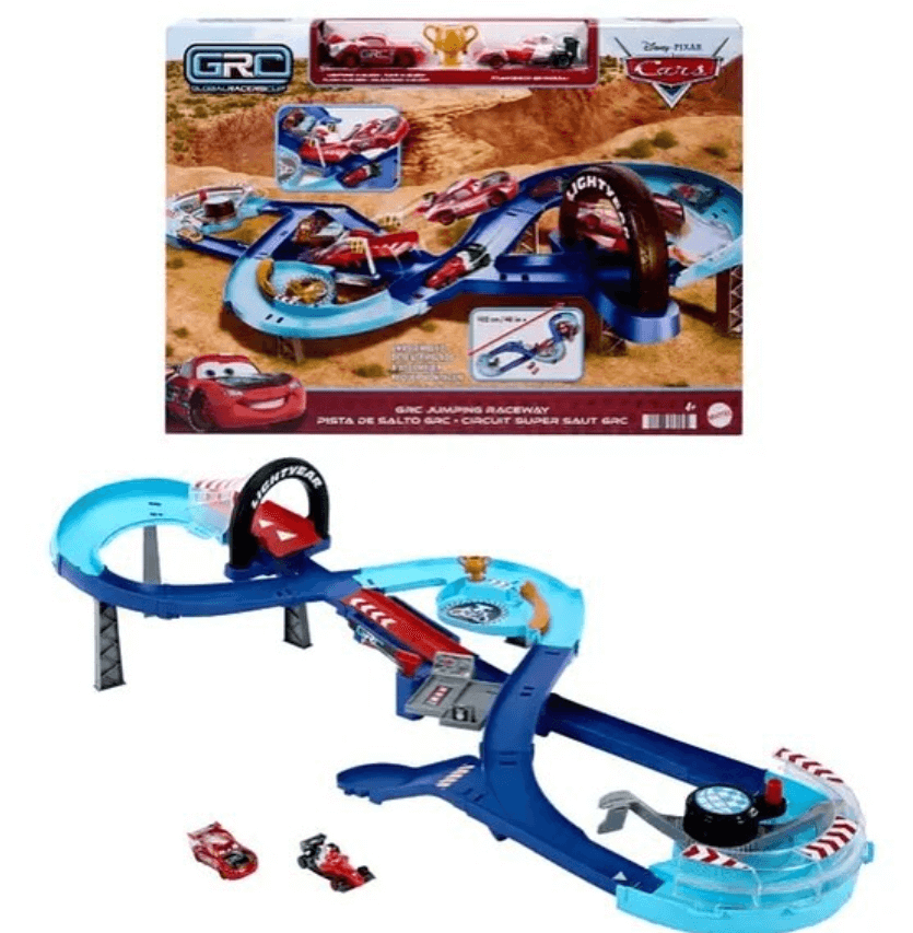 Игрушки Pixar Cars Playset Молния МакКуин и его друзья