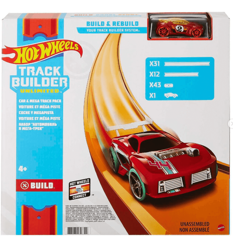 Конструктор Hot Wheels Car Track Set! 35 элементов