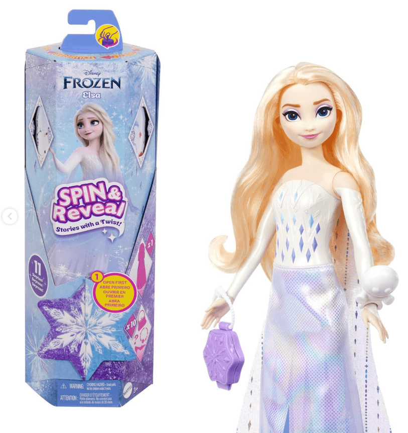Кукла Эльза из серии Spin and Reveal