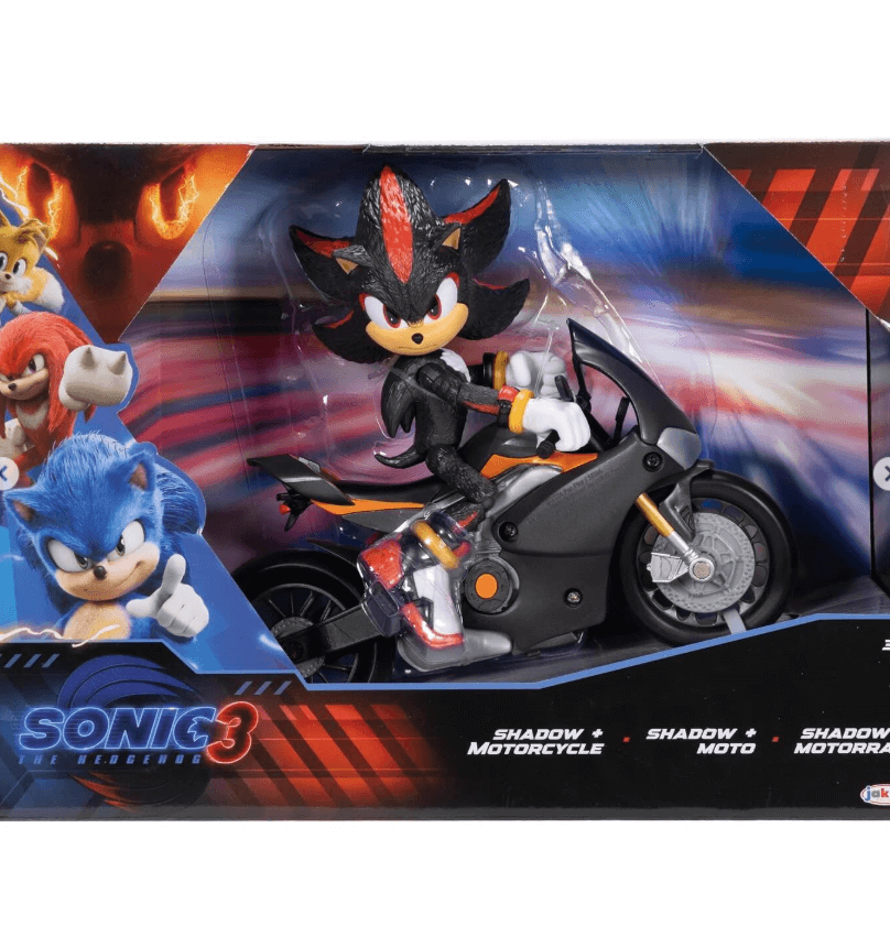 Игрушка Sonic 3 с мотоциклом Shadow