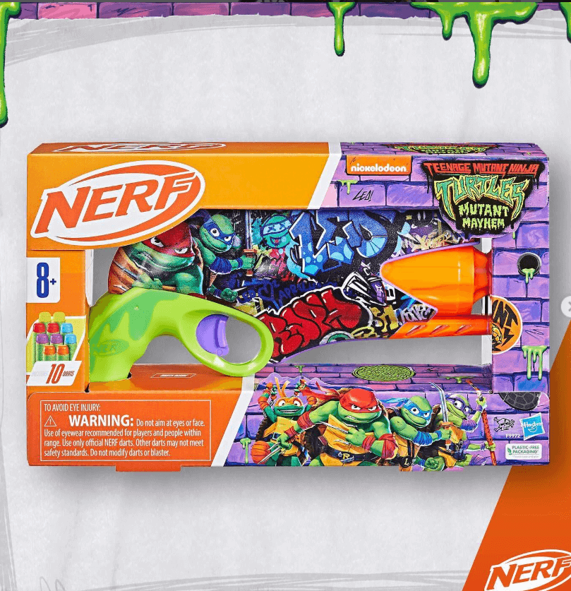 Игрушка Nerf Teenage Mutant Ninja Turtles оружие черепашек ниндзя