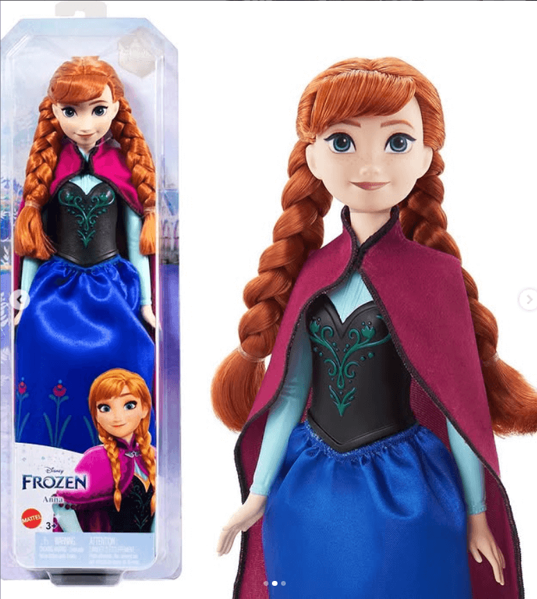 Кукла Анна из серии Принцессы Диснея