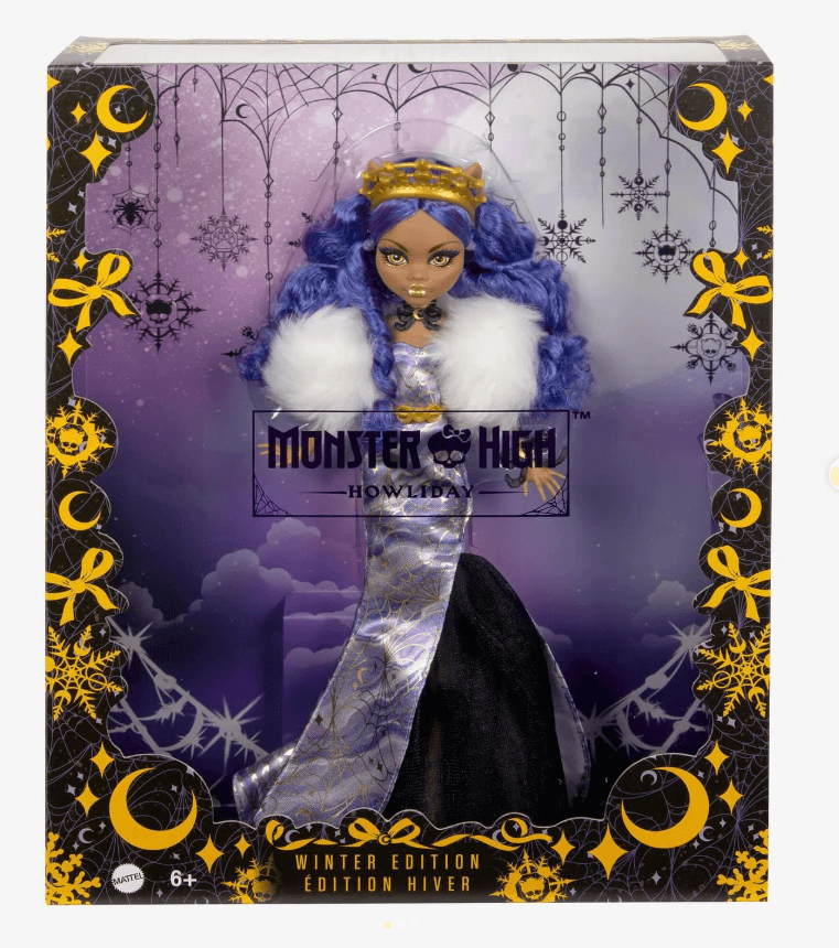 Кукла Monster High Howliday Winter Edition Clawdeen Wolf