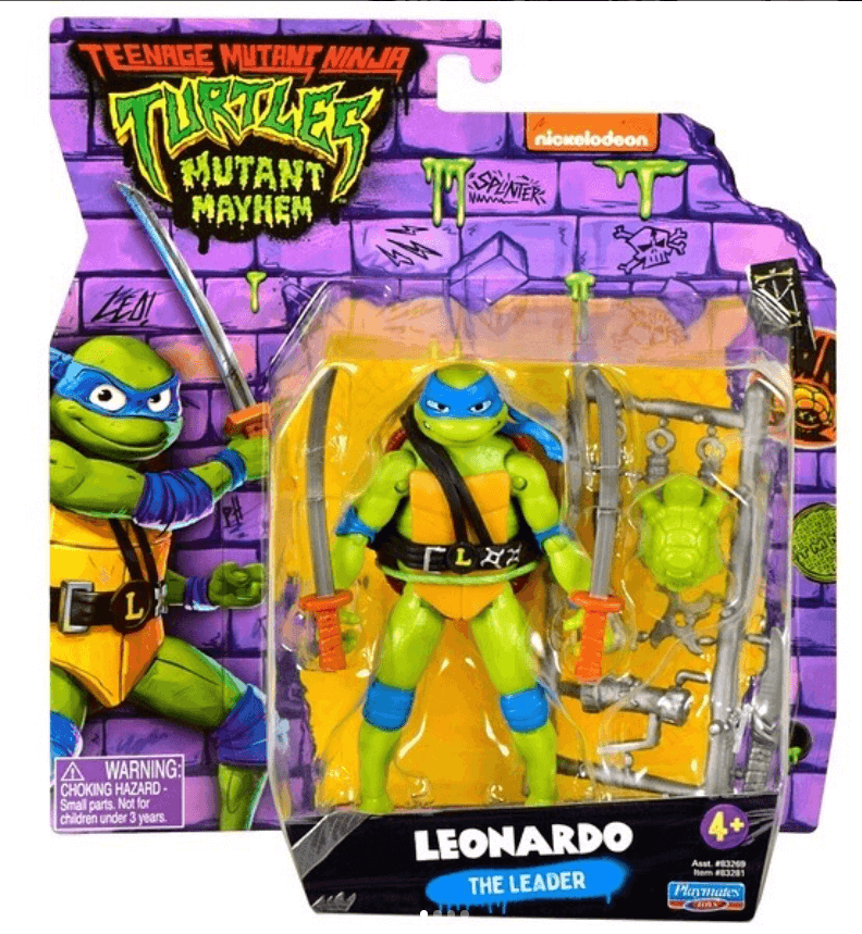 Фигурка Леонардо из серии Teenage Mutant Ninja Turtles! 11,4см