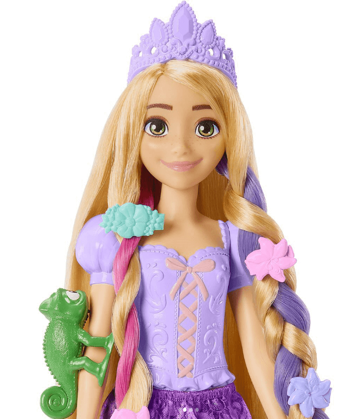 Кукла Рапунцель с волосами меняющими цвет