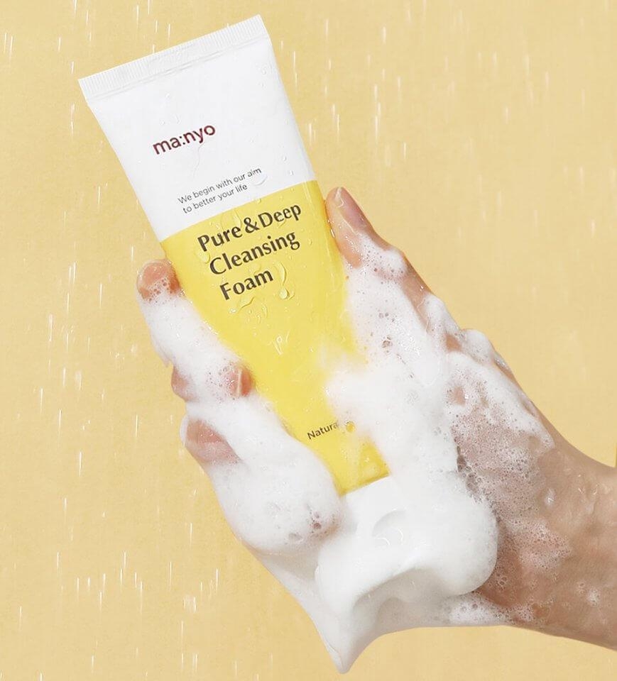 Пенка для глубокого очищения пор с церамидами Manyo Pure Deep Cleansing Foam