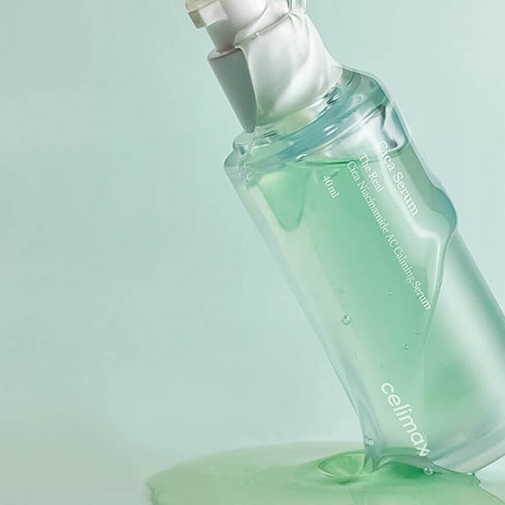 Успокаивающая сыворотка с центеллой и 5% ниацинамида Celimax Cica Niacinamide AC Calming Serum 40мл
