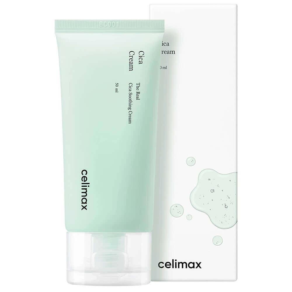 Лёгкий безмасляный крем на основе центеллы Celimax The Real Cica Soothing Cream 50мл