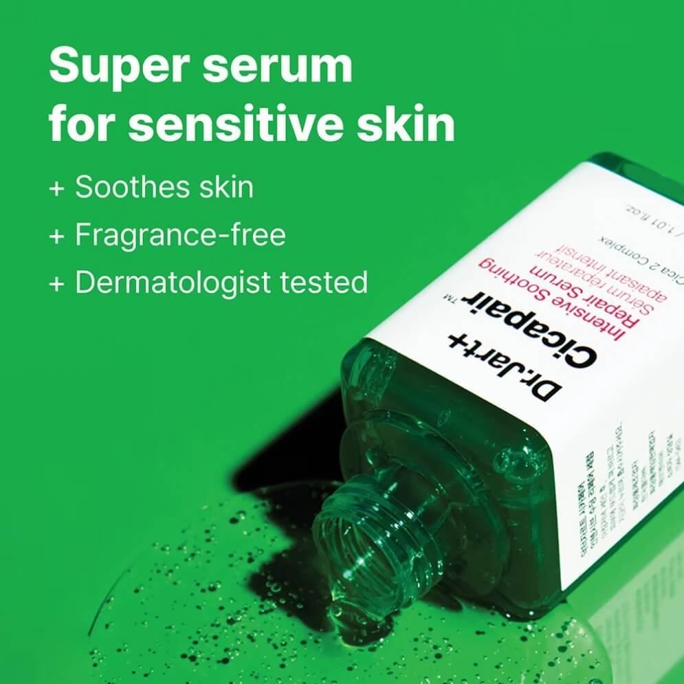 Dr.Jart+ Cicapair Intensive Soothing Repair Serum Интенсивно успокаивающяя сыворотка, 30мл