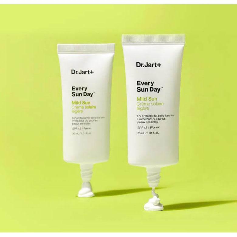 Dr. Jart+ Every Sun Day Мягкий солнцезащитный крем для чувствительной кожи SPF43+, 30мл