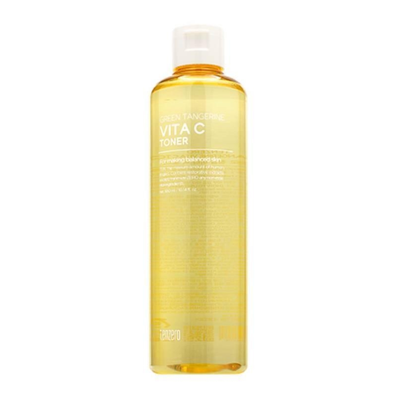 Освежающий тонер с экстрактом зелёного мандарина TENZERO Green Tangerine Vita C Toner 300мл