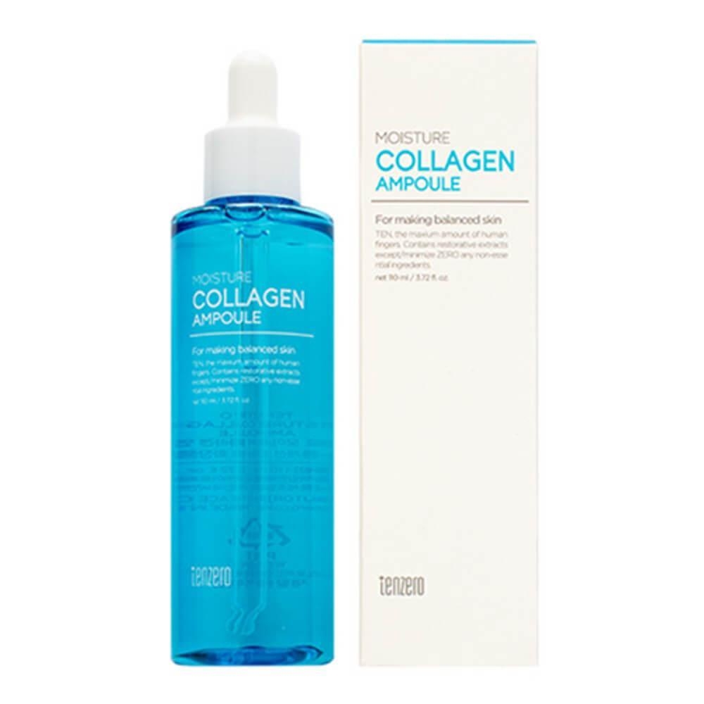 Разглаживающая ампульная сыворотка с коллагеном TENZERO Moisture Collagen Ampoule 110мл
