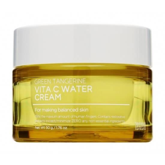 Освежающий крем с экстрактом зелёного мандарина TENZERO Green Tangerine Vita C Water Cream 50г