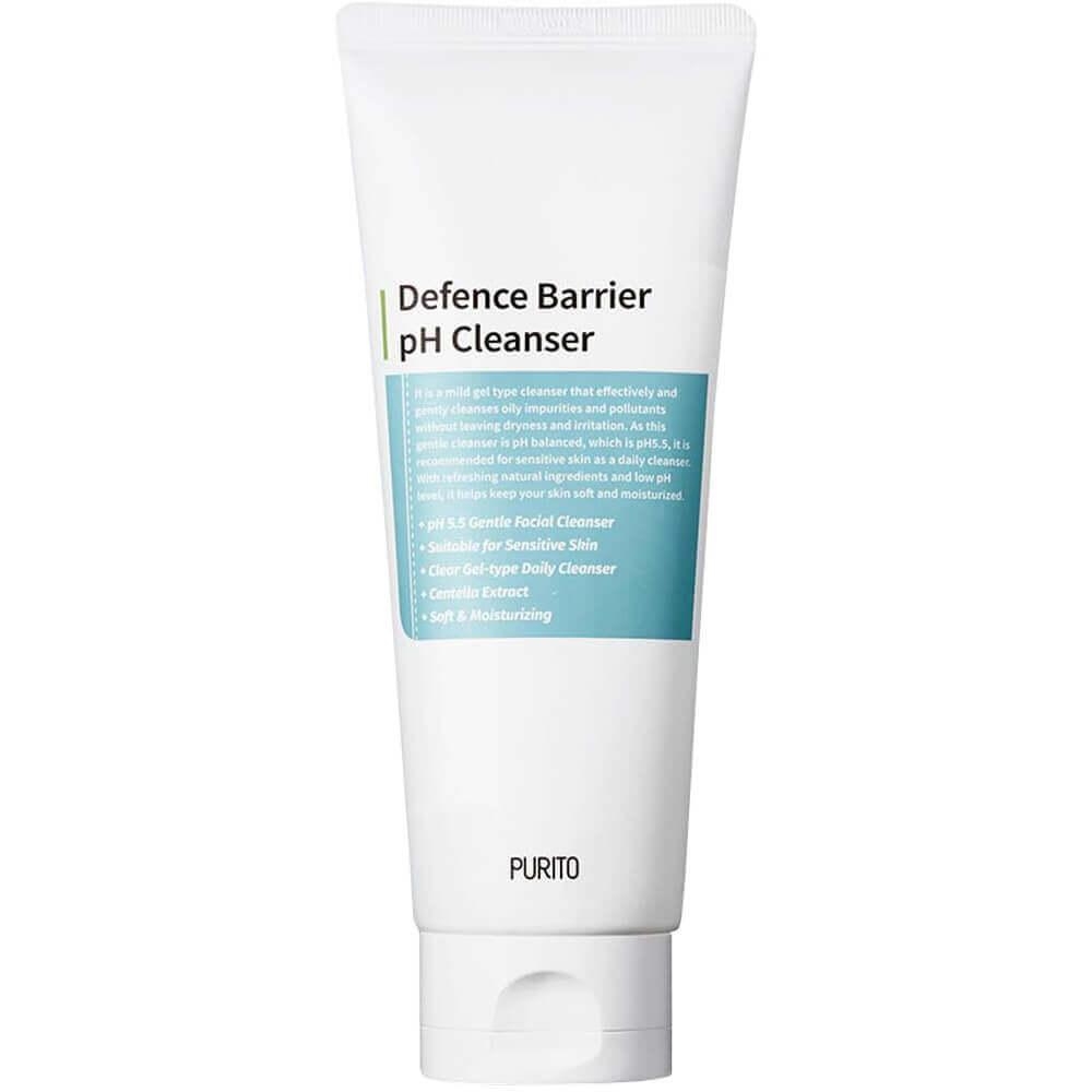Слабокислотный гель для деликатного очищения кожи Purito Defence Barrier Ph Cleanser 150мл
