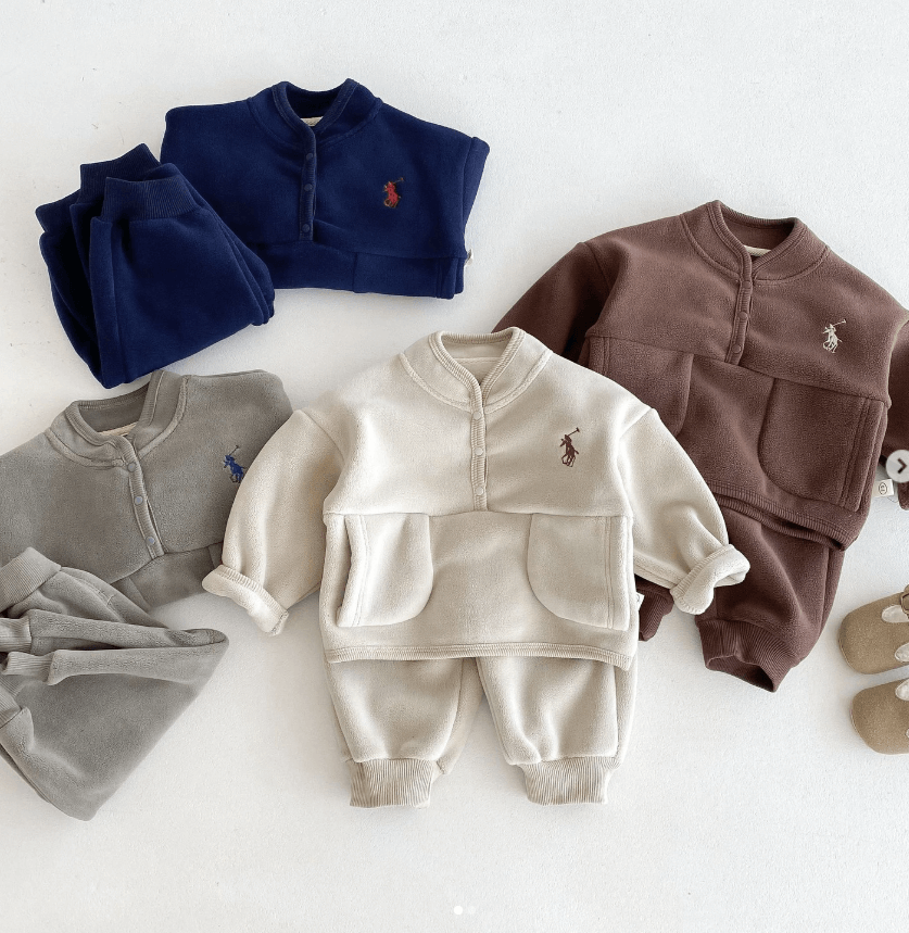 Двойка кофта+штаны детский флис