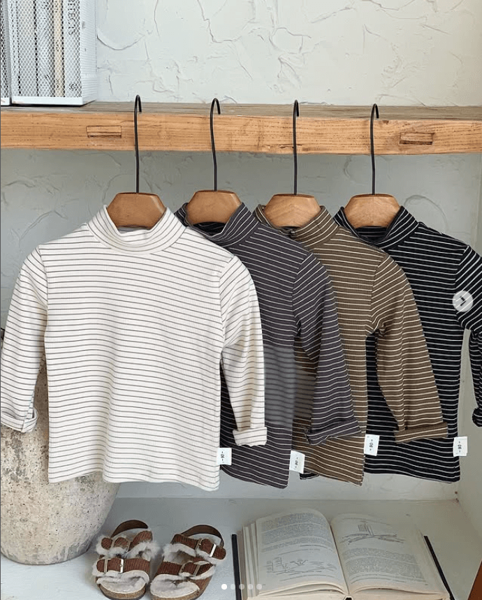 Водолазка детская полосатая