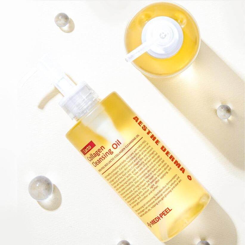 Гидрофильное масло с лактобактериями Medi-Peel Red Lacto Collagen Cleansing Oil 200мл