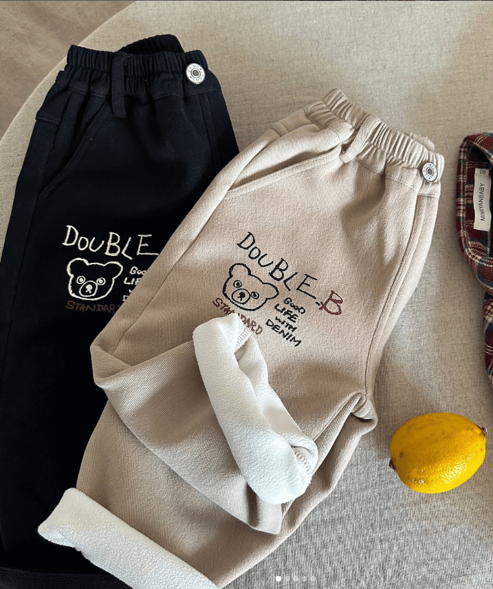 Штаны детские с рисунком цвет однотонный