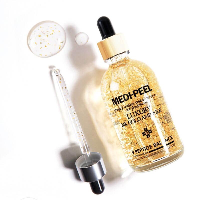 Ампула с золотом 24К для эластичности кожи Medi-Peel Luxury 24K Gold Ampoule  100 мл